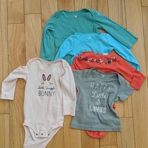 12 month winter baby girl lot